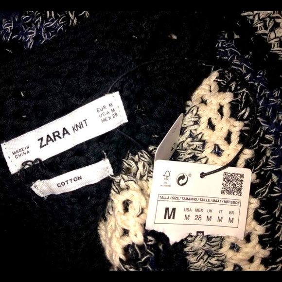 Zara knit festival top - Picture 2 of 3